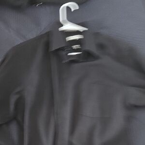 Van Heusen Black Dress Shirt